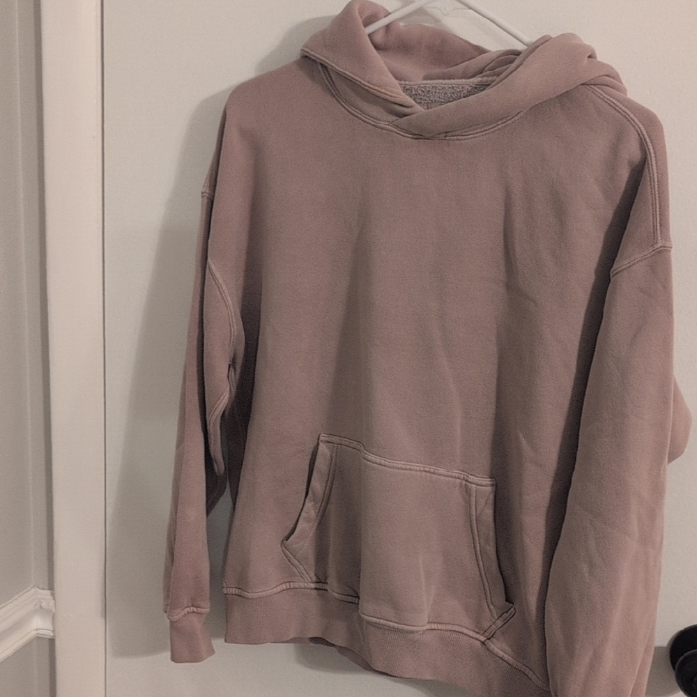 Abercrombie & Fitch Mauve Oversized Hoodie